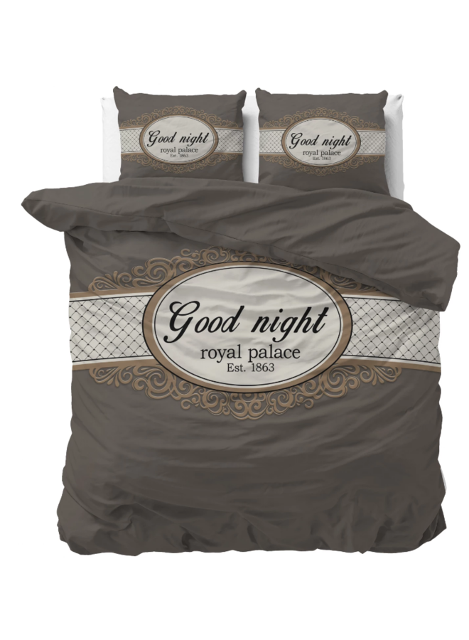 Dekbedovertrek Taupe