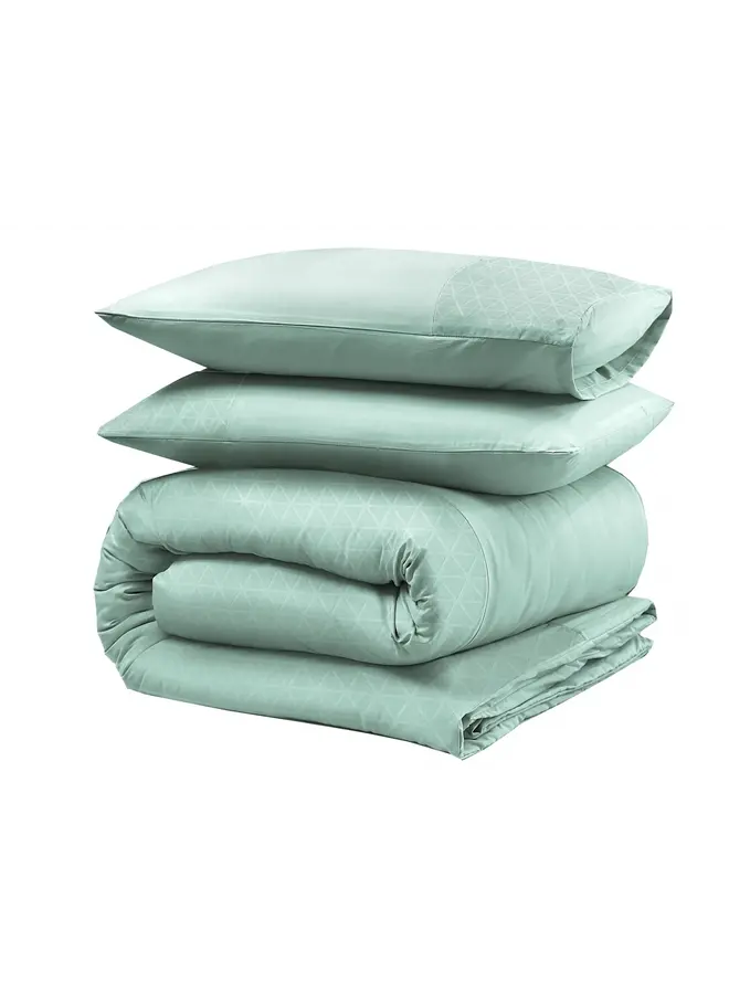 Sleeptime Dekbedovertrek Monte Negro Mint Groen - Microvezel