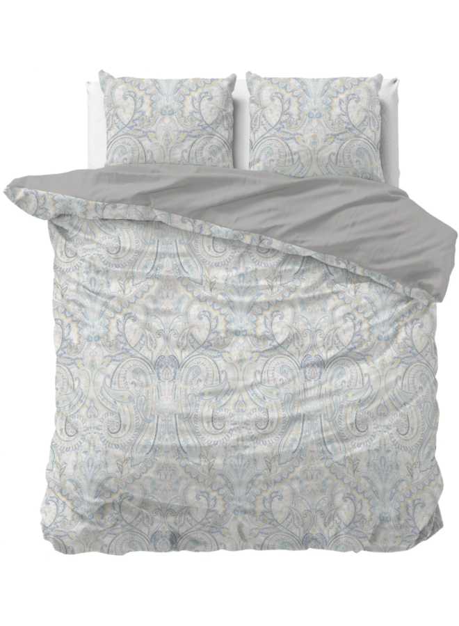 Dekbedovertrek Cherine Grijs - Microvezel