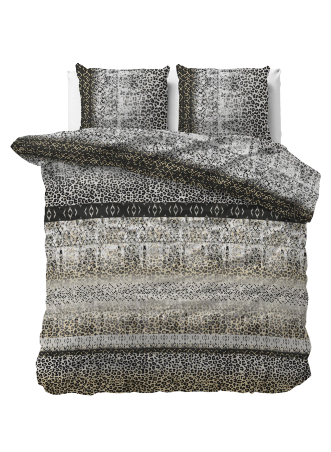 Dekbedovertrek September Grijs - Microvezel PL1