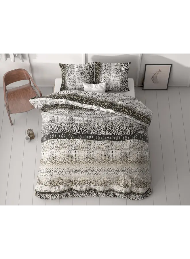 Sleeptime Dekbedovertrek September Grijs - Microvezel