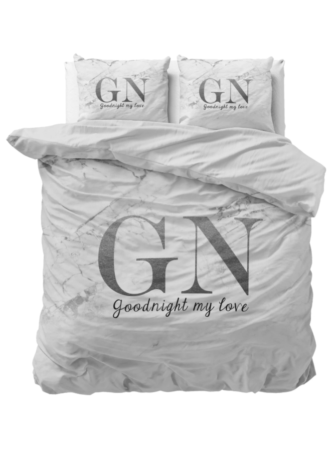 Dekbedovertrek Goodnight Zilver - Microvezel