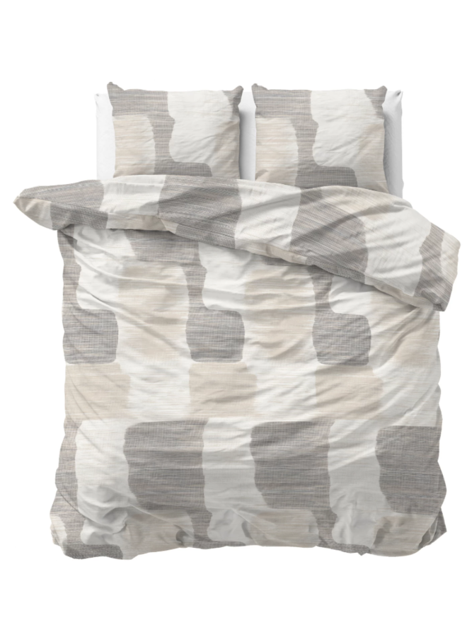 Sleeptime Dekbedovertrek Dune Grijs - Katoen