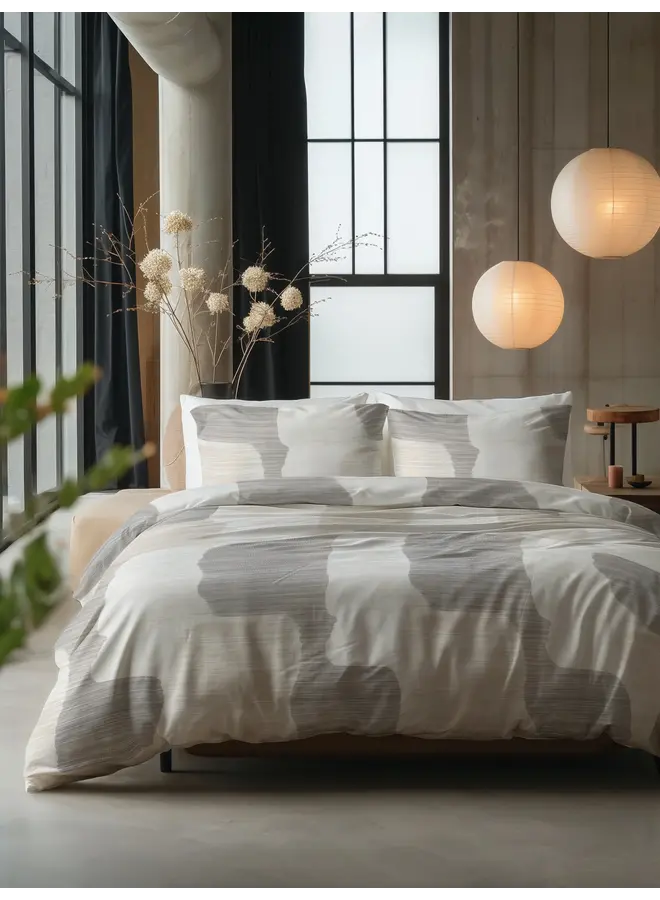 Sleeptime Dekbedovertrek Dune Grijs - Katoen