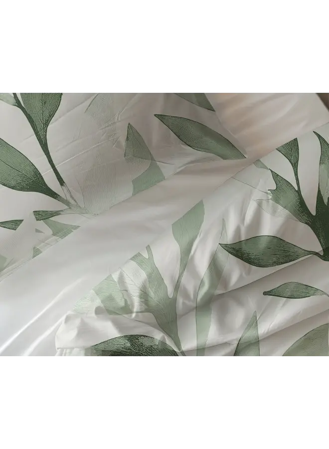 Sleeptime Dekbedovertrek Urban Greenhouse Groen - Katoen