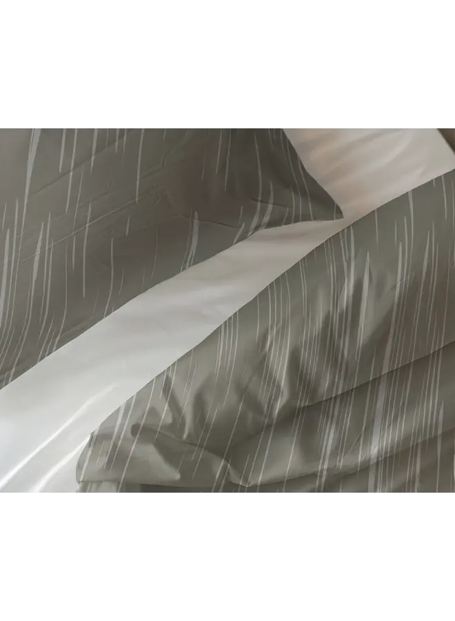 Sleeptime Dekbedovertrek Mellow Stone Grijs - Katoen