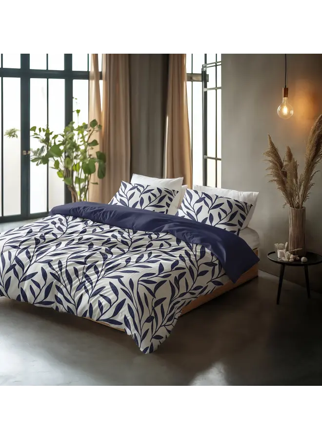 Sleeptime Dekbedovertrek Blue Willow Blauw - Katoen