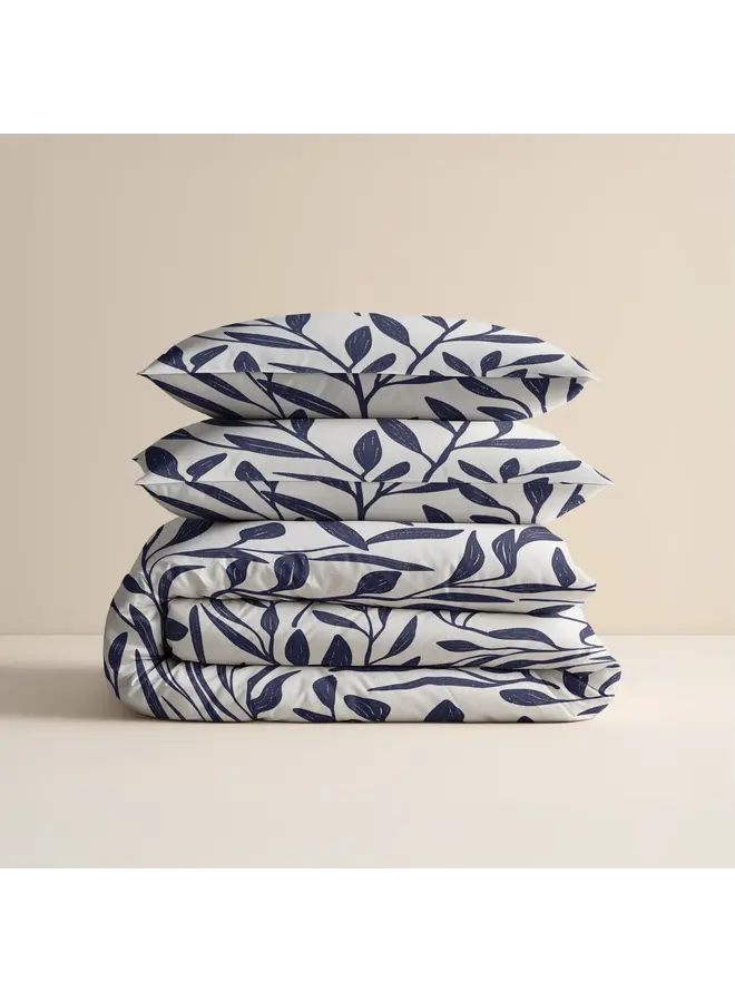 Sleeptime Dekbedovertrek Blue Willow Blauw - Katoen