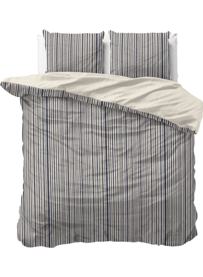 Dekbedovertrek Blue Regatta Blauw - Katoen PL3