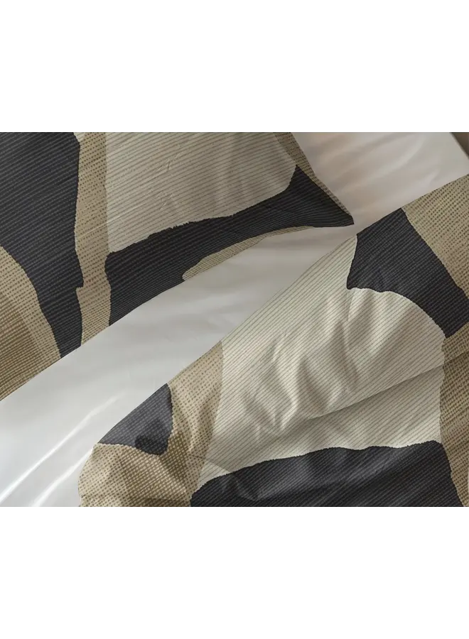 Sleeptime Dekbedovertrek Graphic Garden Antraciet - Katoen