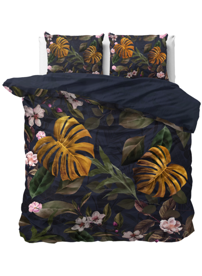 Dekbedovertrek Durk Groen - Katoen