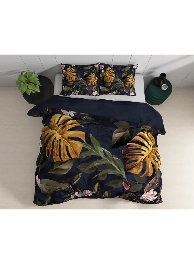 Dreamhouse Dekbedovertrek Durk Groen - Katoen