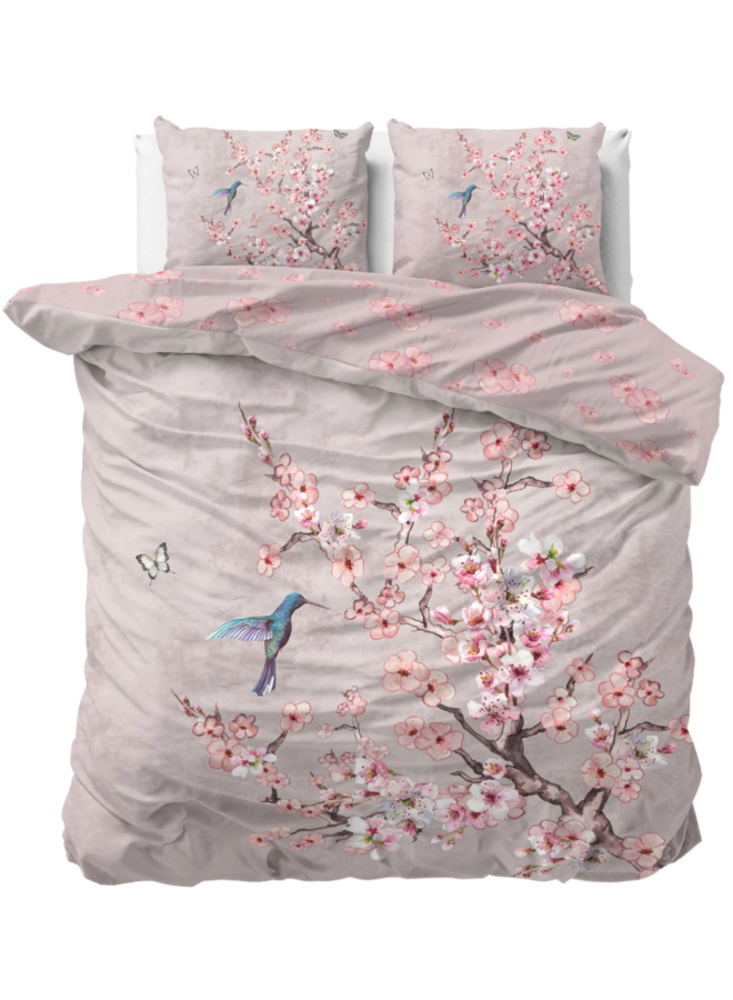 Dreamhouse Dekbedovertrek Blossy Roze - Katoen