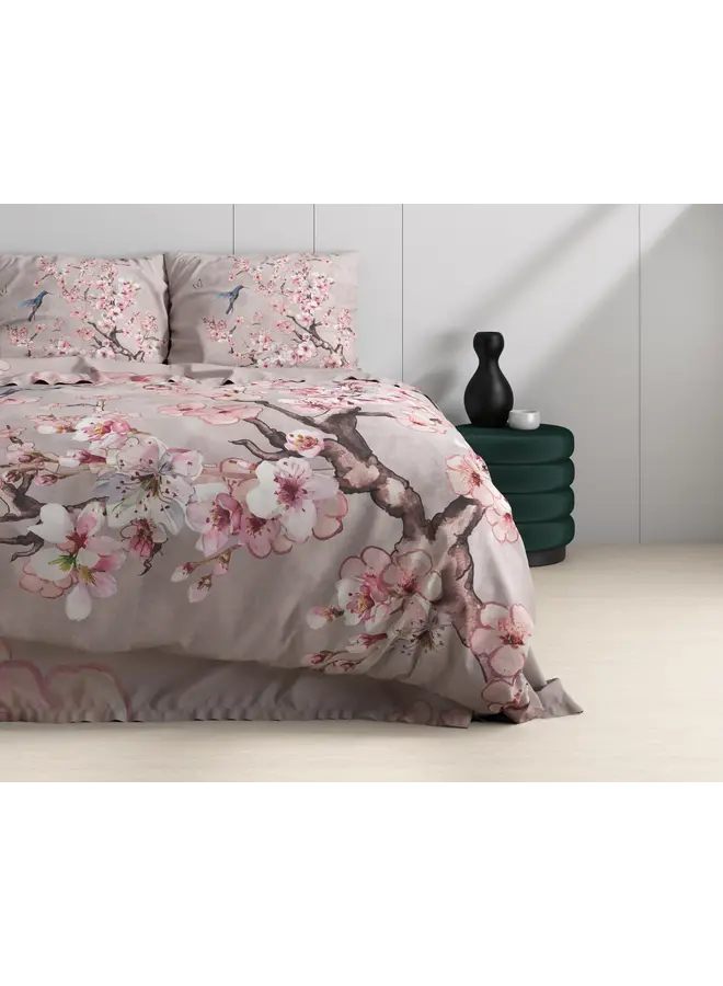 Dreamhouse Dekbedovertrek Blossy Roze - Katoen
