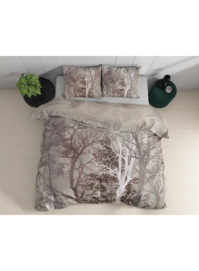 Dreamhouse Dekbedovertrek Indre Grijs - Katoen