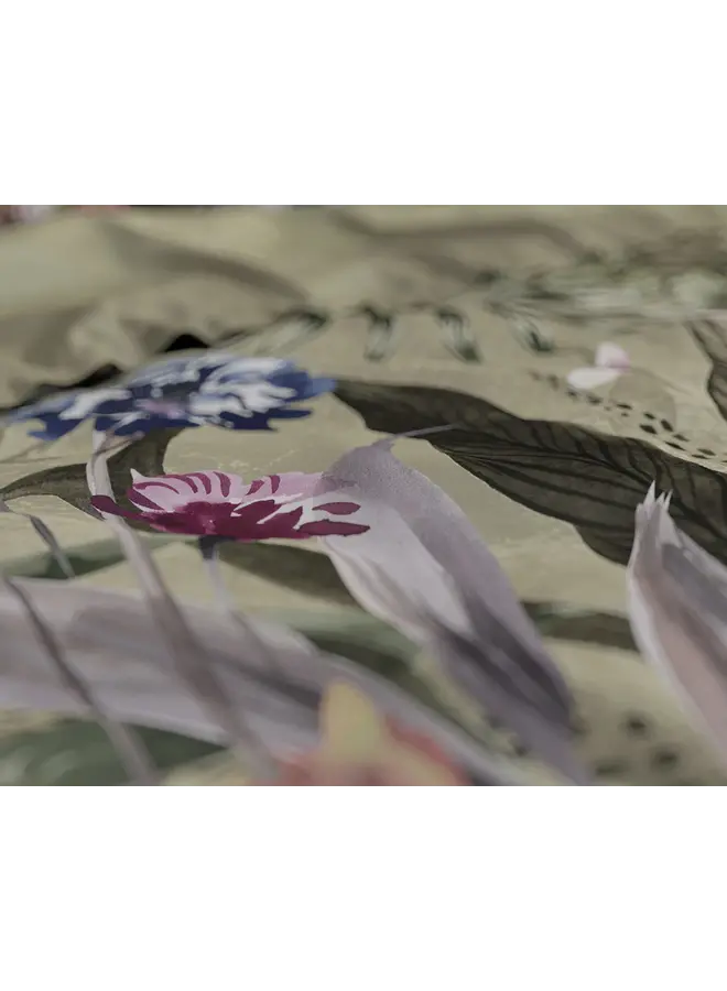 Dreamhouse Dekbedovertrek Aurelie Groen - Katoen