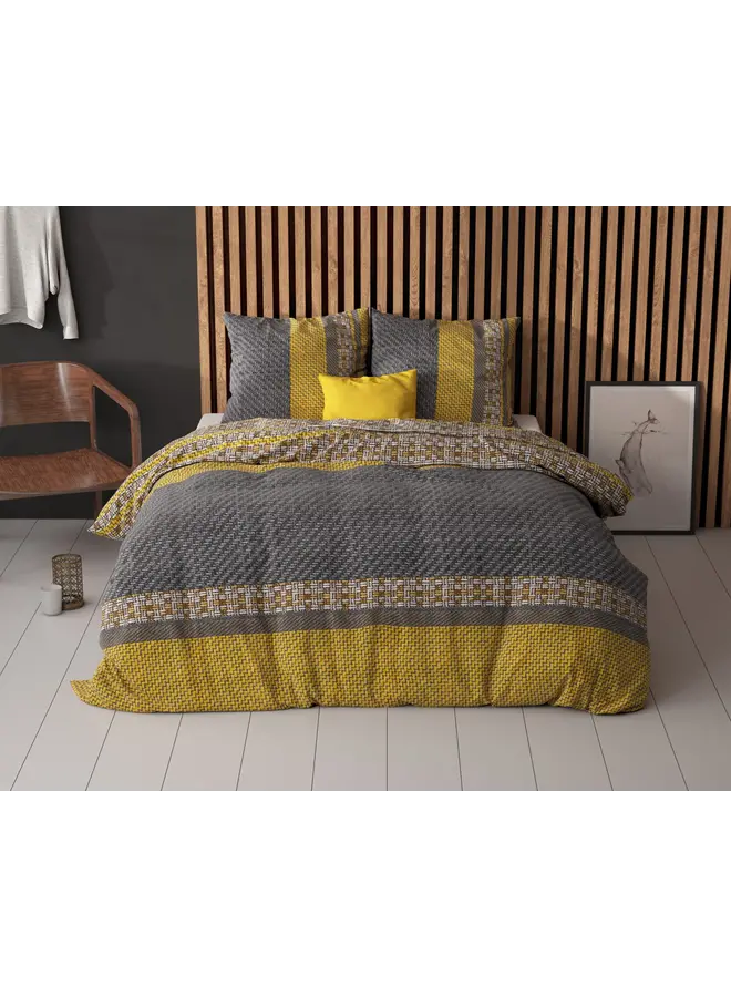 Sleeptime Dekbedovertrek Altor Goud - Blended Katoen