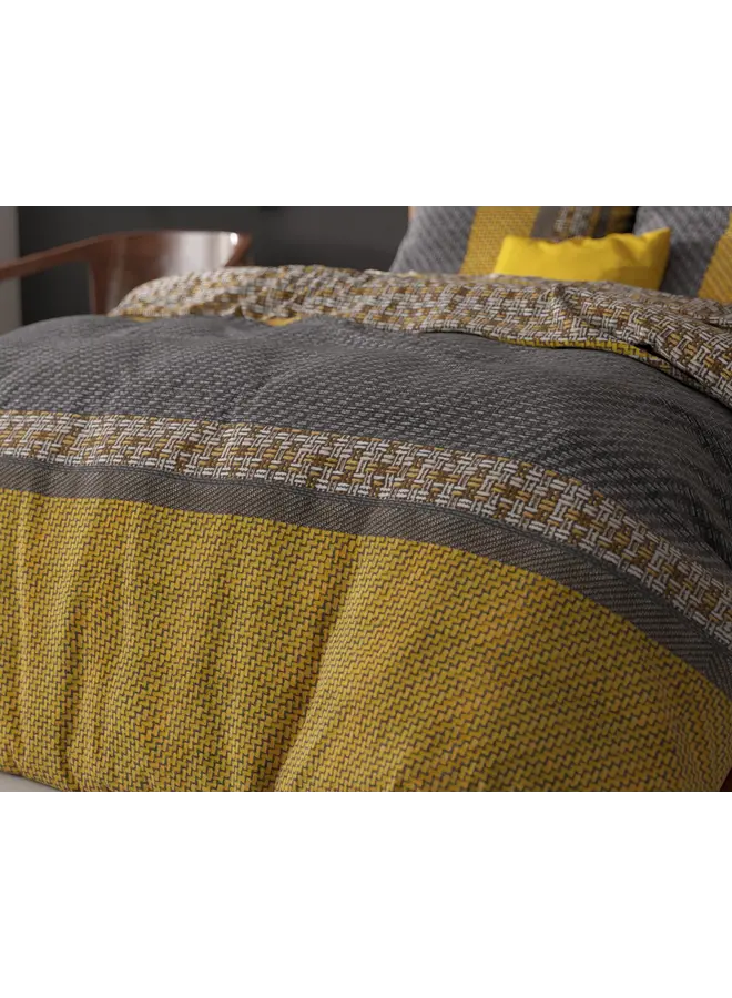 Sleeptime Dekbedovertrek Altor Goud - Blended Katoen