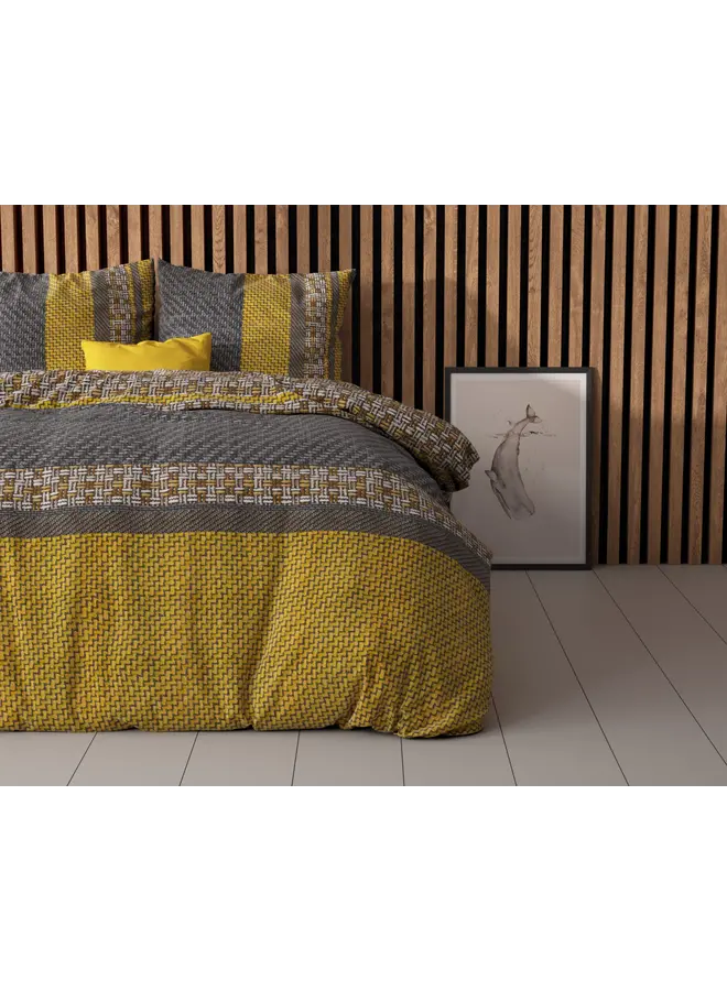 Sleeptime Dekbedovertrek Altor Goud - Blended Katoen