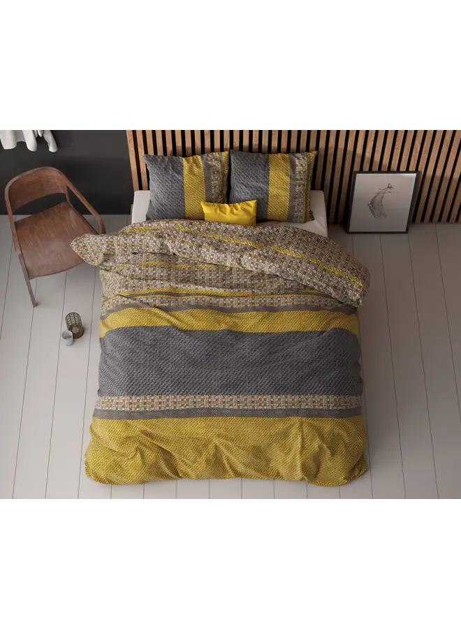 Sleeptime Dekbedovertrek Altor Goud - Blended Katoen