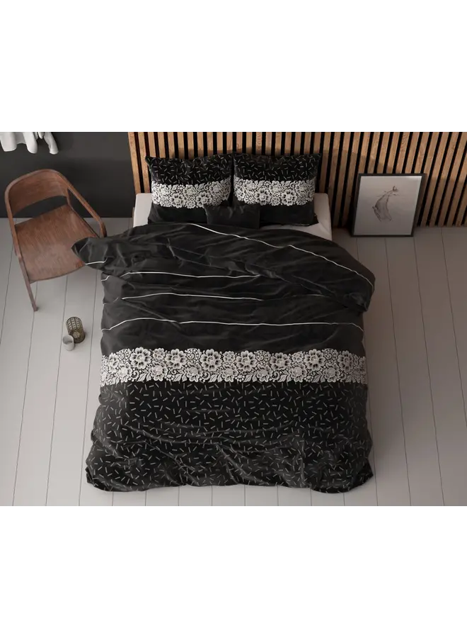 Sleeptime Blended Katoen Dekbedovertrek Antraciet