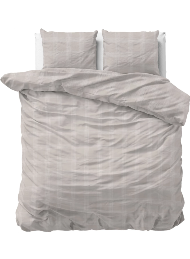 Dekbedovertrek Mirela Zand - Blended Katoen PL1
