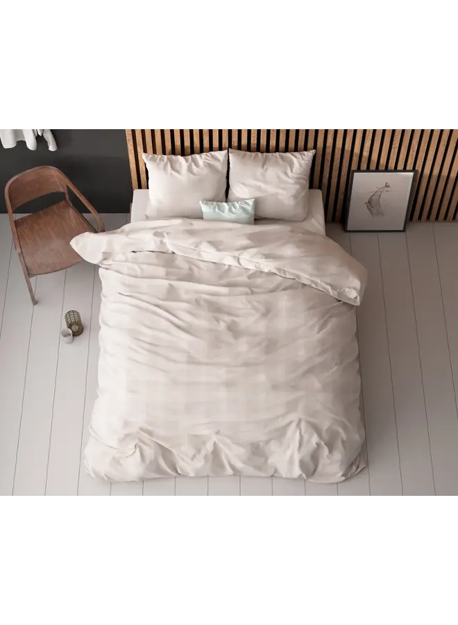 Sleeptime Dekbedovertrek Mirela Zand - Blended Katoen