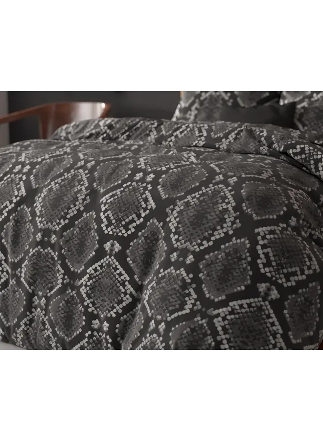 Sleeptime Blended Katoen Dekbedovertrek Antraciet