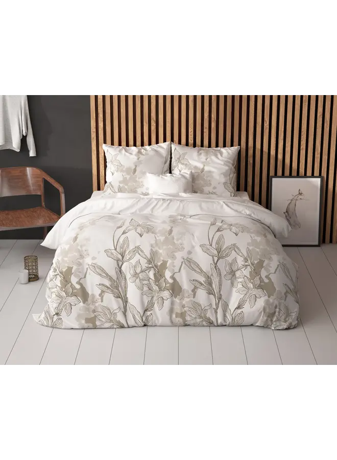 Sleeptime Blended Katoen Dekbedovertrek Wit