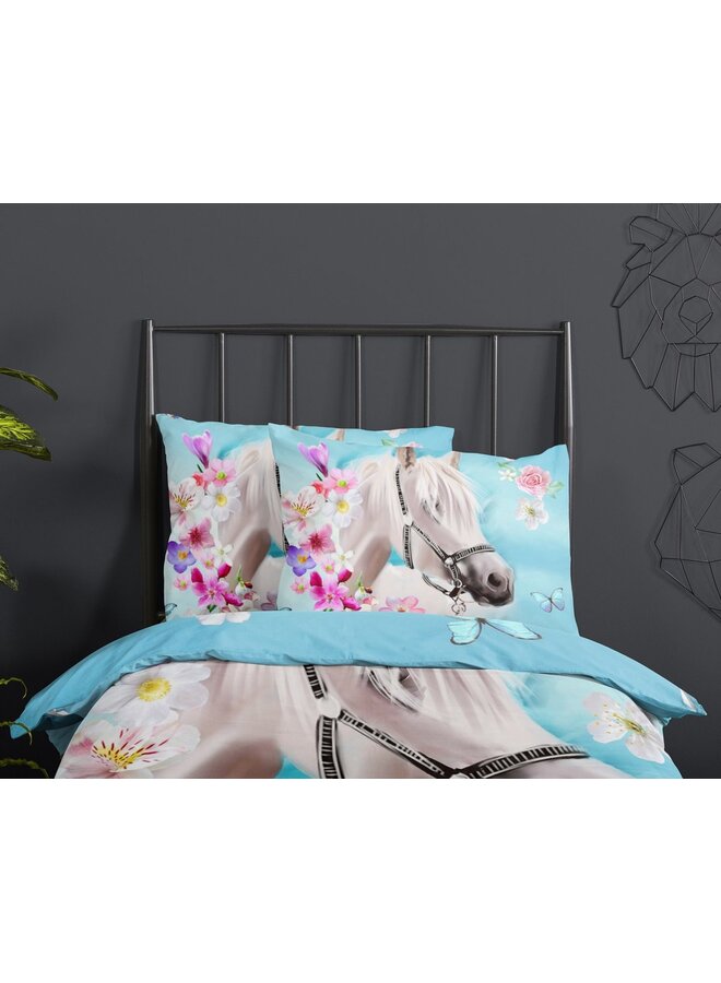 Good Morning Dekbedovertrek Kids My Beauty Multi - Katoen