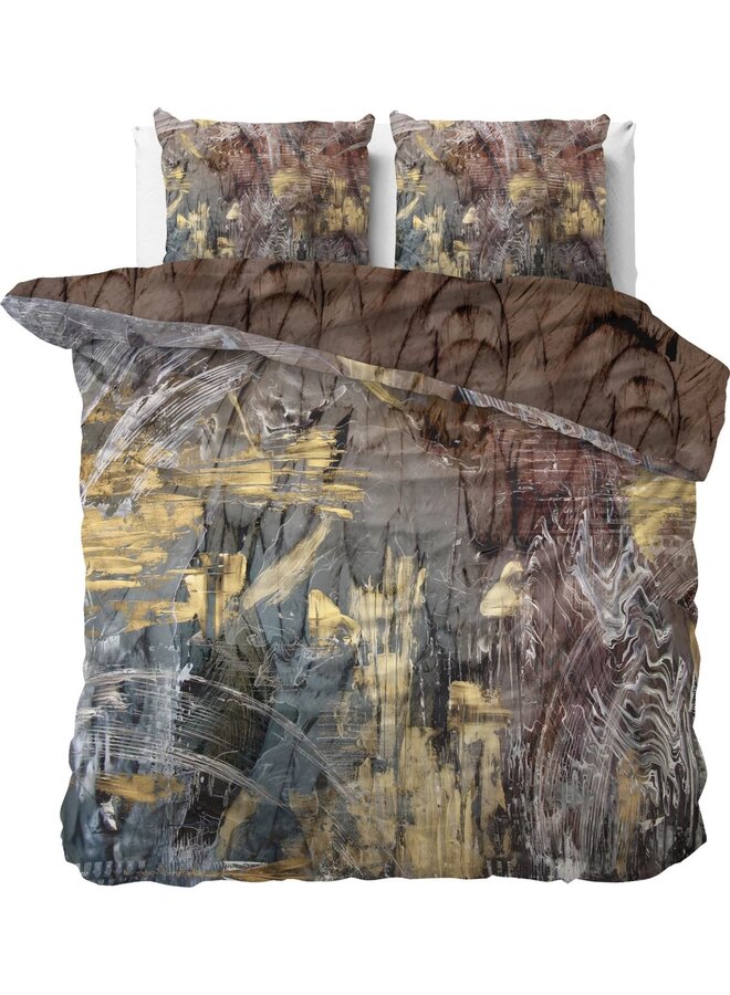 Dekbedovertrek Sarda Multi - Katoensatijn PL1