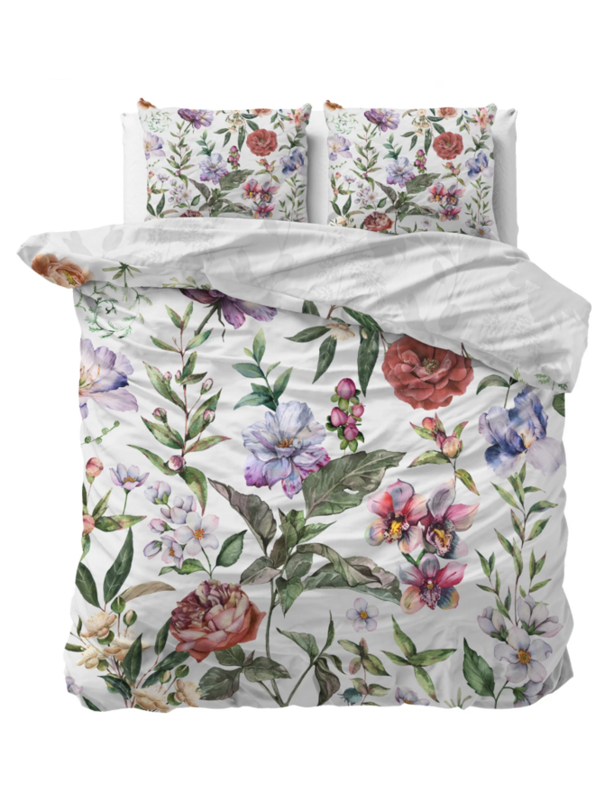 Dekbedovertrek Ophelia Wit - Katoen PL1