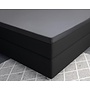 Primaviera Deluxe Hoeslaken Topper Antraciet - Katoensatijn