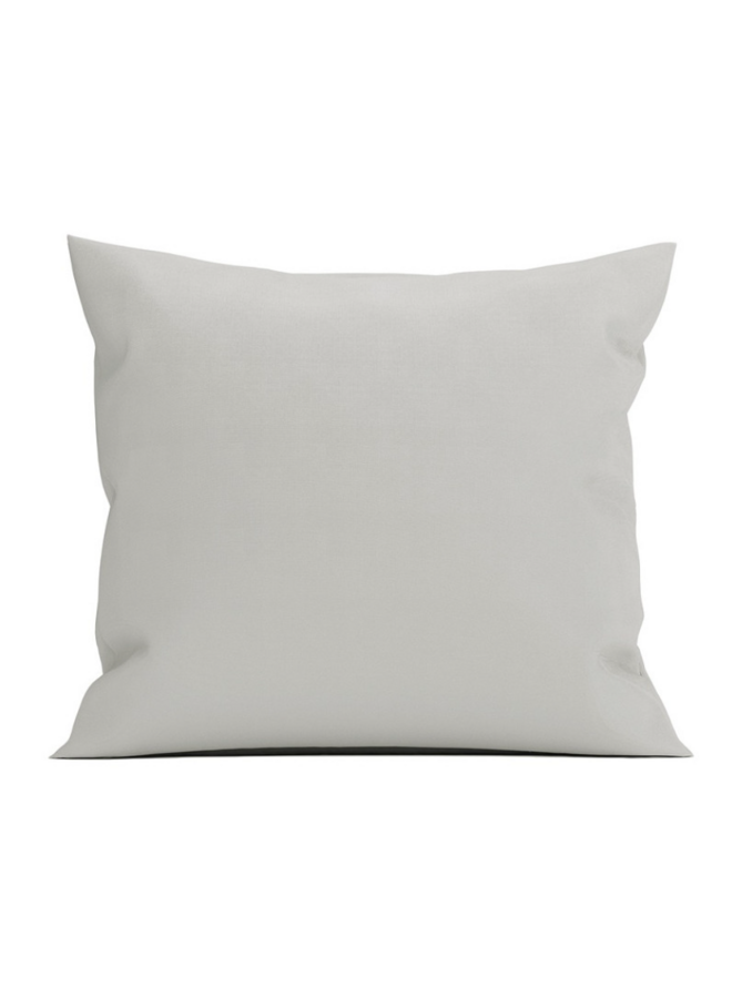 Heckett & Lane Kussenslopen (Set Van 2) Cloud Grijs - 80x80 - Katoensatijn