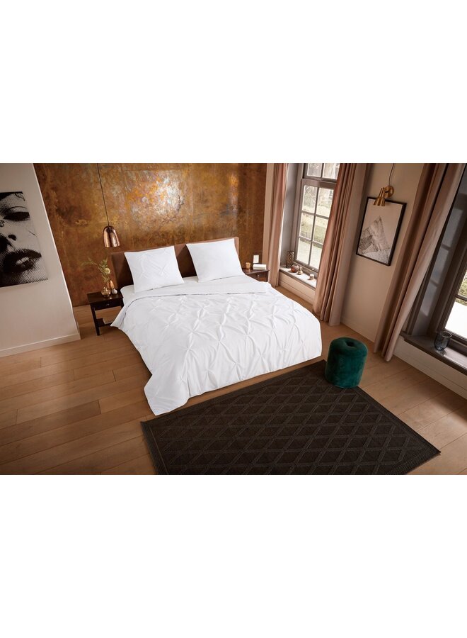 Pure Dekbedovertrek Elegance Wit - Microvezel