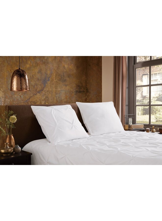 Pure Dekbedovertrek Elegance Wit - Microvezel