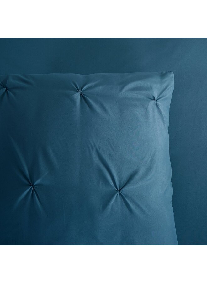 Pure Dekbedovertrek Elegance Petrol - Microvezel