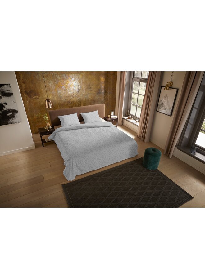 Pure Dekbedovertrek Venlo Grijs - Microvezel