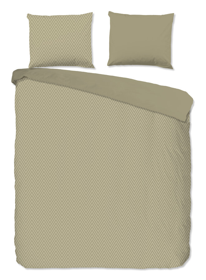 Dekbedovertrek Haarlem Zand - Microvezel