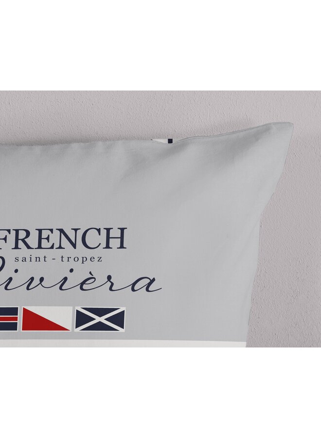 Pure Dekbedovertrek French Grijs - Microvezel