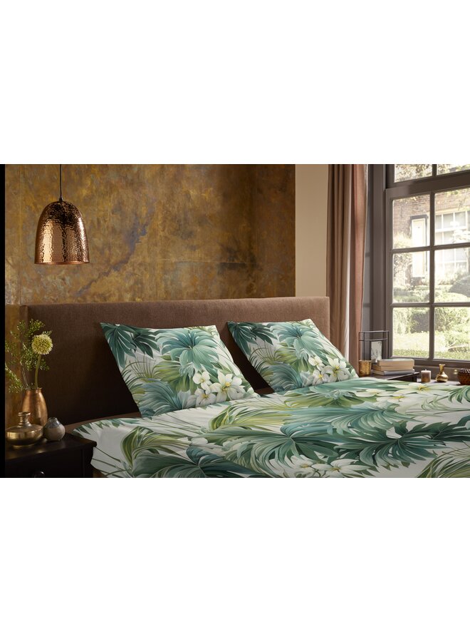 Pure Dekbedovertrek Virna Groen - Microvezel