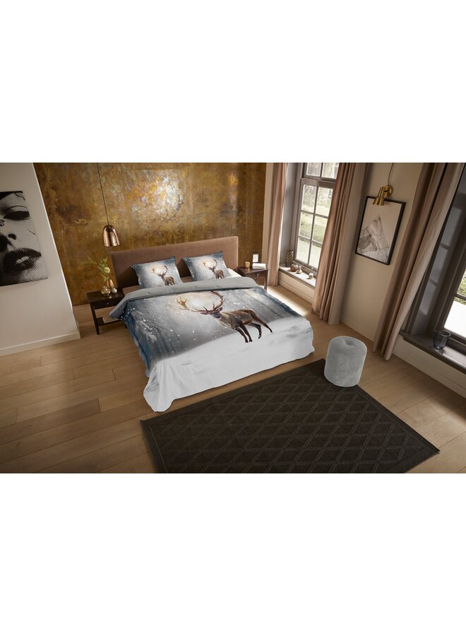 Pure Dekbedovertrek Jeppe Grijs - Microvezel