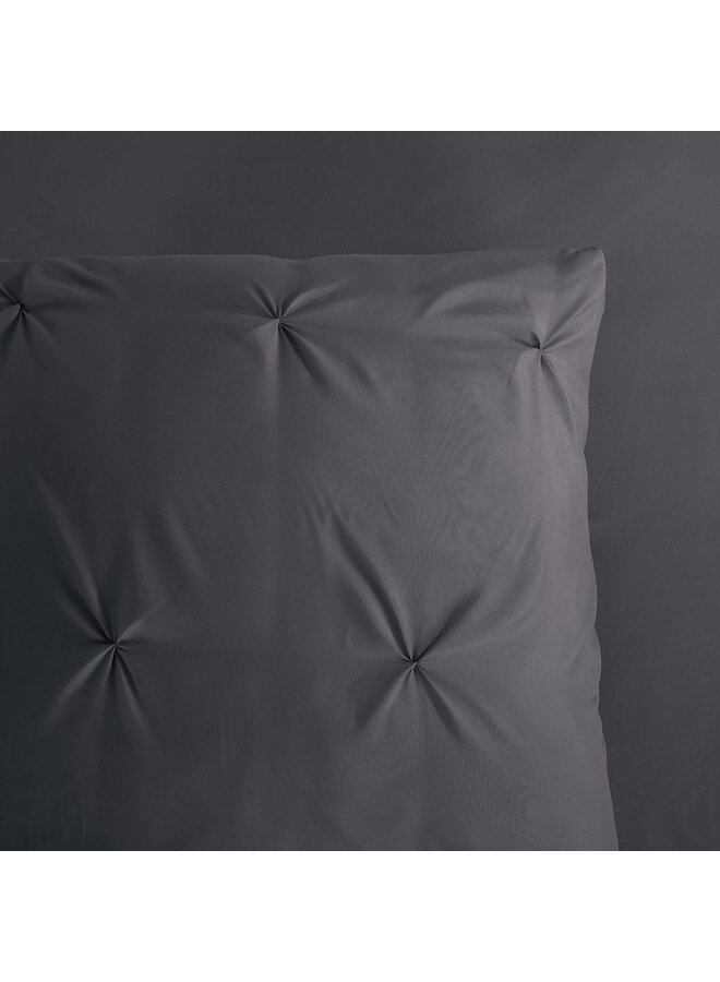 Pure Dekbedovertrek Elegance Antraciet - Microvezel
