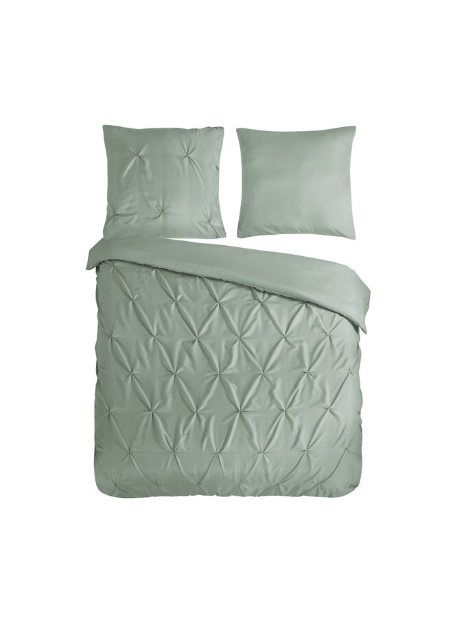Dekbedovertrek Elegance Lichtsalie Groen - Microvezel