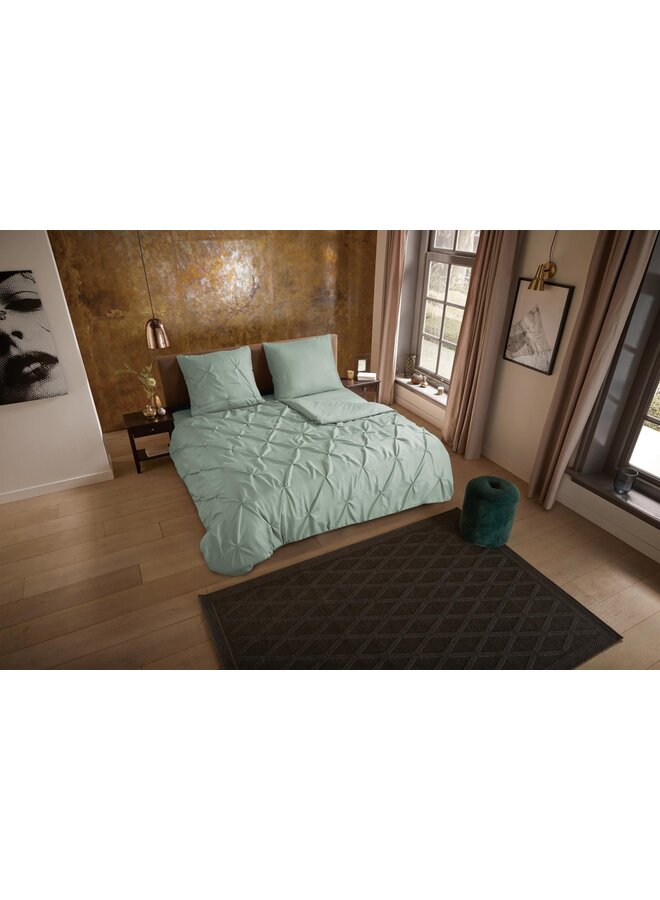 Pure Dekbedovertrek Elegance Lichtsalie Groen - Microvezel