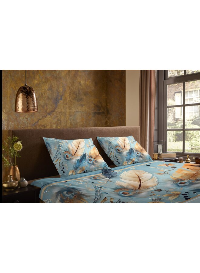 Pure Dekbedovertrek Wizz Aqua - Microvezel