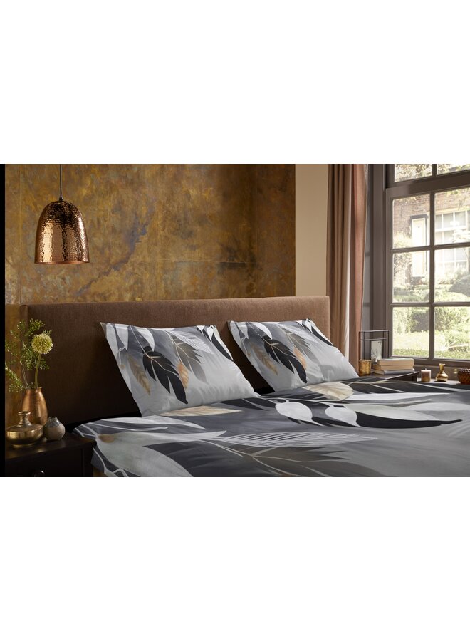 Pure Dekbedovertrek Ross Grijs - Microvezel