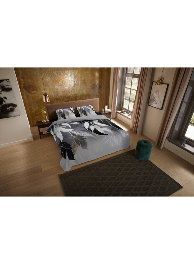 Pure Dekbedovertrek Ross Grijs - Microvezel