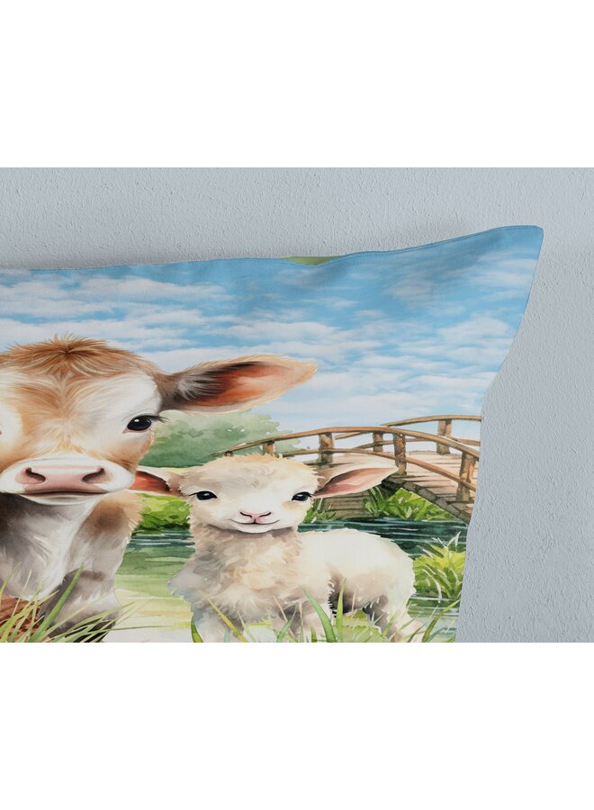 Pure Dekbedovertrek Kids Farm Multi - Microvezel