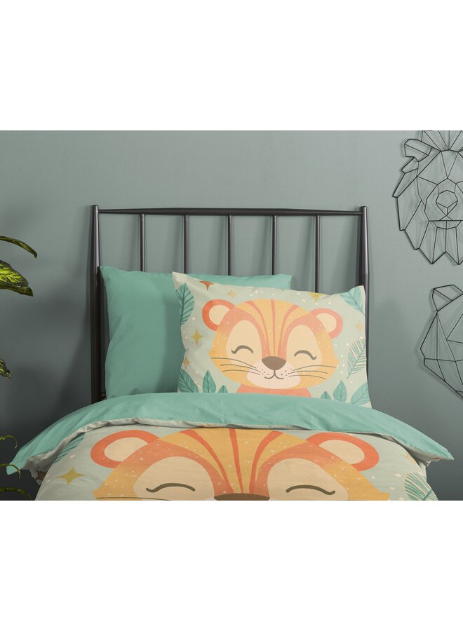 Pure Dekbedovertrek Kids Thijn Groen - Microvezel